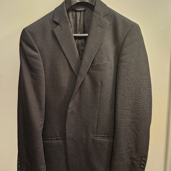 Black with white dot 40R Blazer - Picture 1 of 11